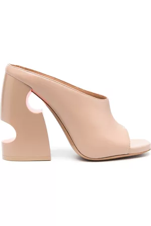 OFF-WHITE Mules Pop Meteor con tacón de 110mm