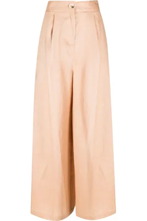 Armani Exchange Pantalones palazzo de talle alto