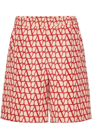 VALENTINO GARAVANI Bermudas Toile Iconographe