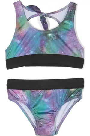 Le pandorine Bikini con estampado cósmico