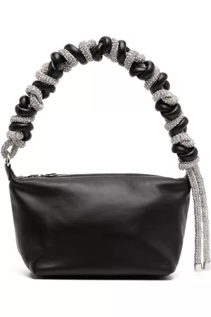 KARA Bolso de hombro con detalles de cristal