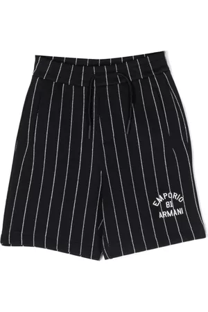 Emporio Armani Bermudas con logo bordado