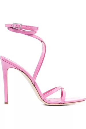 PARIS TEXAS Sandalias con cordones y tacón de 110mm
