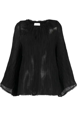 By Malene Birger Blusa Havanna de manga larga