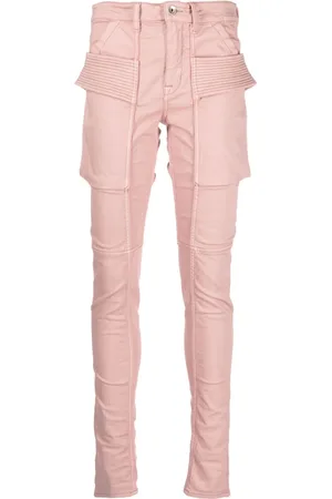 Rick Owens Vaqueros skinny con detalle de tira