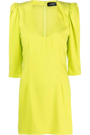 Dsquared2 Vestido corto de manga farol