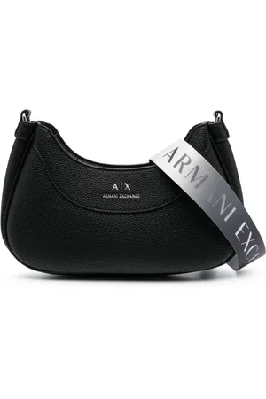 Armani Exchange Bandolera con logo en relieve