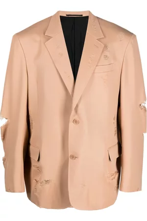 DOUBLET Blazer con detalles rasgados