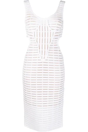 GENNY Vestido midi con abertura