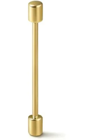 SHIHARA Pendiente Twist Pin 02 en oro amarillo de 18kt