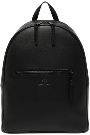 Armani Exchange Mochila con bolsillo de cremallera