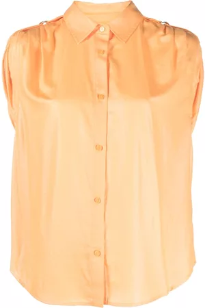 DKNY Blusa con hombreras