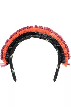 La DoubleJ Diadema Halo de rafia