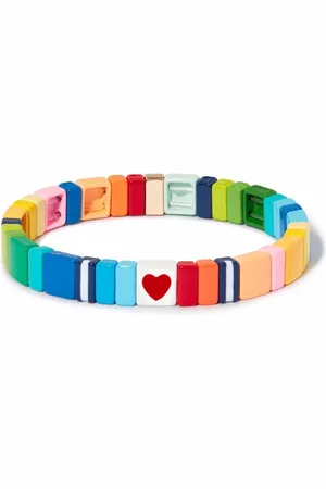 Roxanne Assoulin Pulsera Mini Me con motivo de corazones