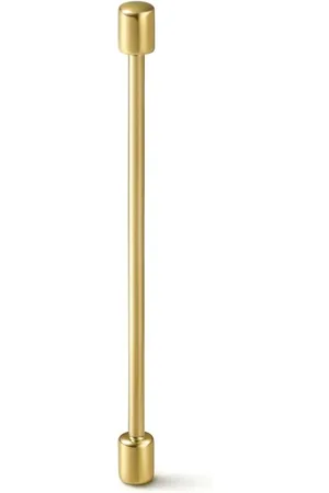 SHIHARA Pendiente Twist Pin 03 en oro amarillo de 18kt
