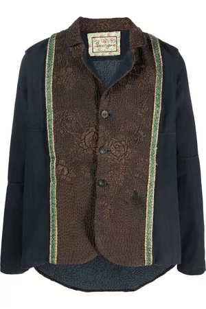 BY WALID Blazer con bordado floral