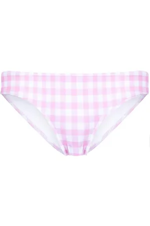 Ephemera Bragas de bikini a cuadros gingham