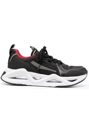 EA7 Zapatillas bajas con panel de malla
