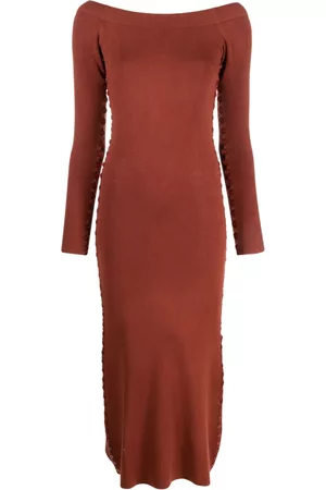 Altuzarra Vestido midi de manga larga