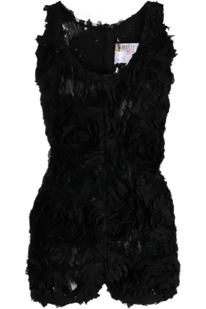 Comme des Garçons Top fruncido con acabado texturizado