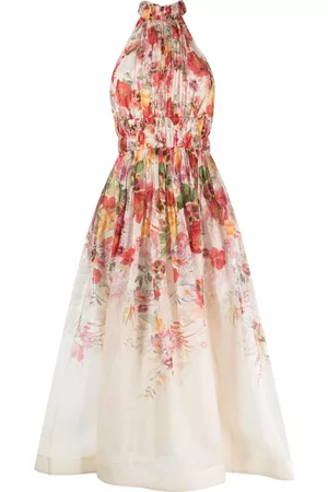 ZIMMERMANN Mujer Ropa - Wonderland halterneck floral-print gown