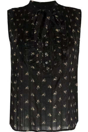 Ralph Lauren Blusa sin mangas con motivo en jacquard