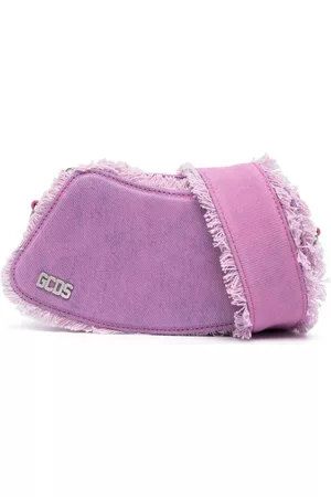 GCDS Bolso de hombro Comma vaquero