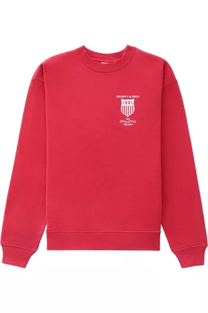 Sporty & Rich Sudadera Athletic Team con cuello redondo