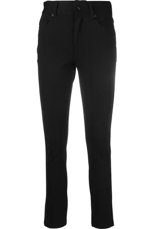DKNY Pantalones capri de talle alto