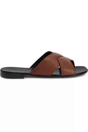 Giuseppe Zanotti Sandalias Flavio con cuero cruzado