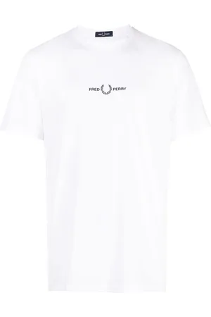 Fred Perry Camiseta con logo estampado