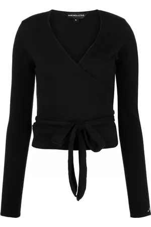 Marchesa Notte Top de manga larga