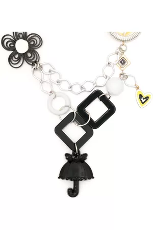 AMIR SLAMA Collar de cadena con apliques