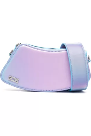 GCDS Bolso de hombro Comma con motivo holográfico