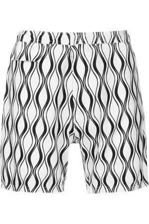 AMIR SLAMA Bermudas con diseño de dos tonos