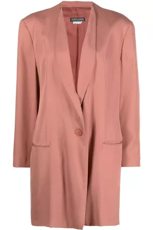 Giorgio Armani Blazer de seda con solapa de esmoquin 1990