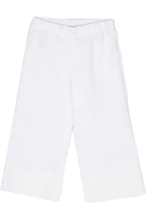 LA STUPENDERIA Pantalones con aplique de encaje