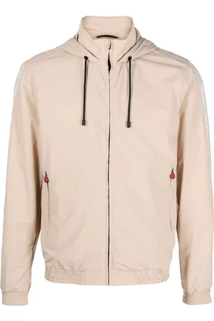 Kiton Chaqueta Blouson con capucha y cremallera