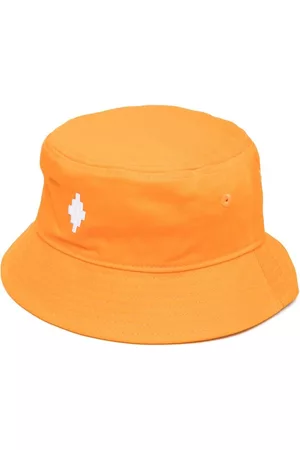 MARCELO BURLON Sombrero de verano con logo bordado