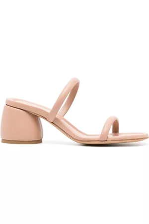 Gianvito Rossi Sandalias con tacón cuadrado de 60mm