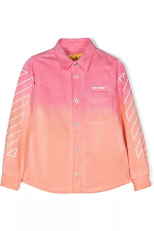 OFF-WHITE Camisa larga con motivo tie-dye