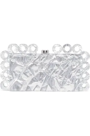 Cult Gaia Bolso de mano Harlow con cristales