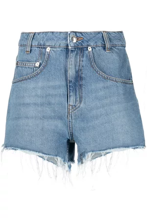IRO Pantalones vaqueros cortos con dobladillo deshilachado