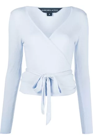 Marchesa Notte Top de manga larga