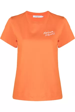Maison Kitsuné Camiseta con logo bordado