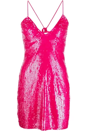 P.A.R.O.S.H. Vestido corto Gleam con lentejuelas
