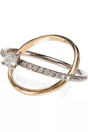 CHARLOTTE CHESNAIS Anillo Eclipse con diamantes
