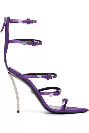 VERSACE Sandalias Pin-Point con tacón de 130mm
