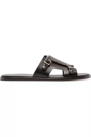 santoni Sandalias con correa entretejida