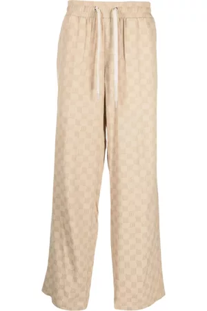 MISBHV Pantalones anchos con logo estampado